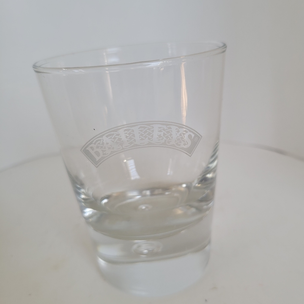 Bailey's Irish Cream Etched Rocks Tumbler Glass